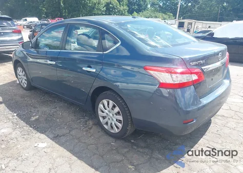 2015 Nissan Sentra Fe+ S/S/Sl/Sr/Sv from USA, damaged, VIN 3N1AB7APXFY353379